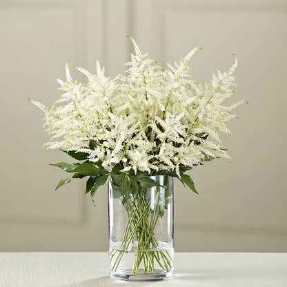 White Astilbe Bouquet –  United Floral Svc Inc, Philadelphia PA